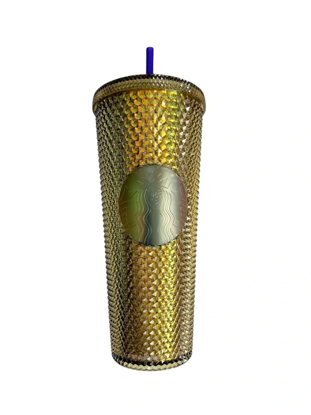 Starbucks University of Washington Gold Studded Venti Cold Cup Tumbler NEW!